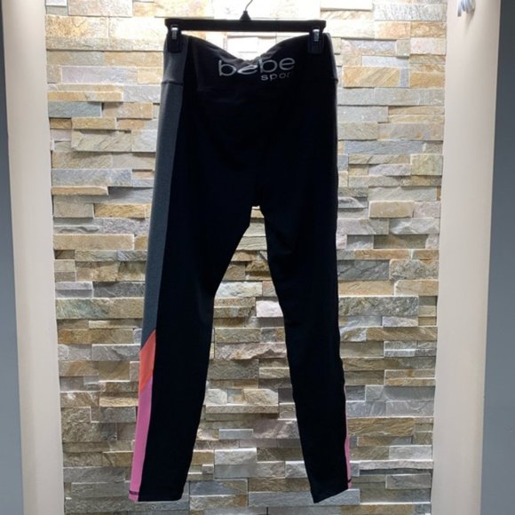 BEBE Sport Colorblock Leggings - Picture 4 of 9